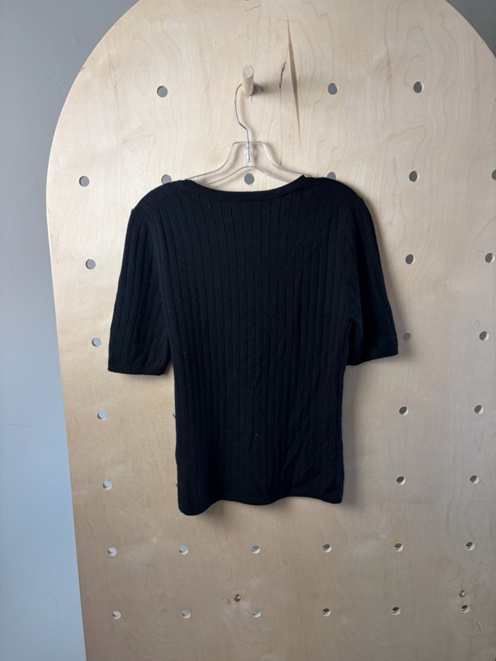 Set of 3 Banana Republic $80 RIBBED MERINO SCOOP-NECK SWEATERS Large - Picture 6 of 12